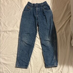 Lee Women's Relaxed Blue Denim Pants